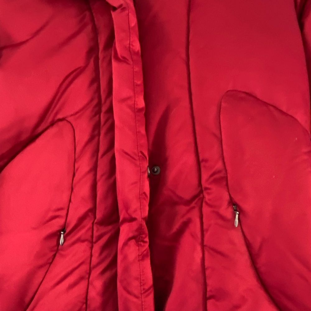 Calvin Klein Puffer Red Jacket - Picture 3 of 12